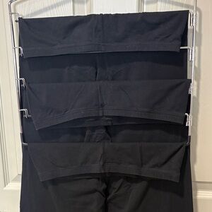 Felina Black Leggings 3 pair Sz Lg